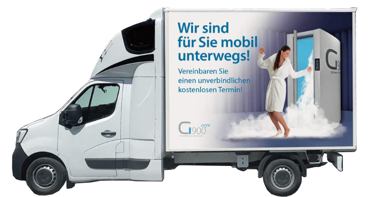 MOBIL UNTERWEGS Kältekammer zum Anfassen