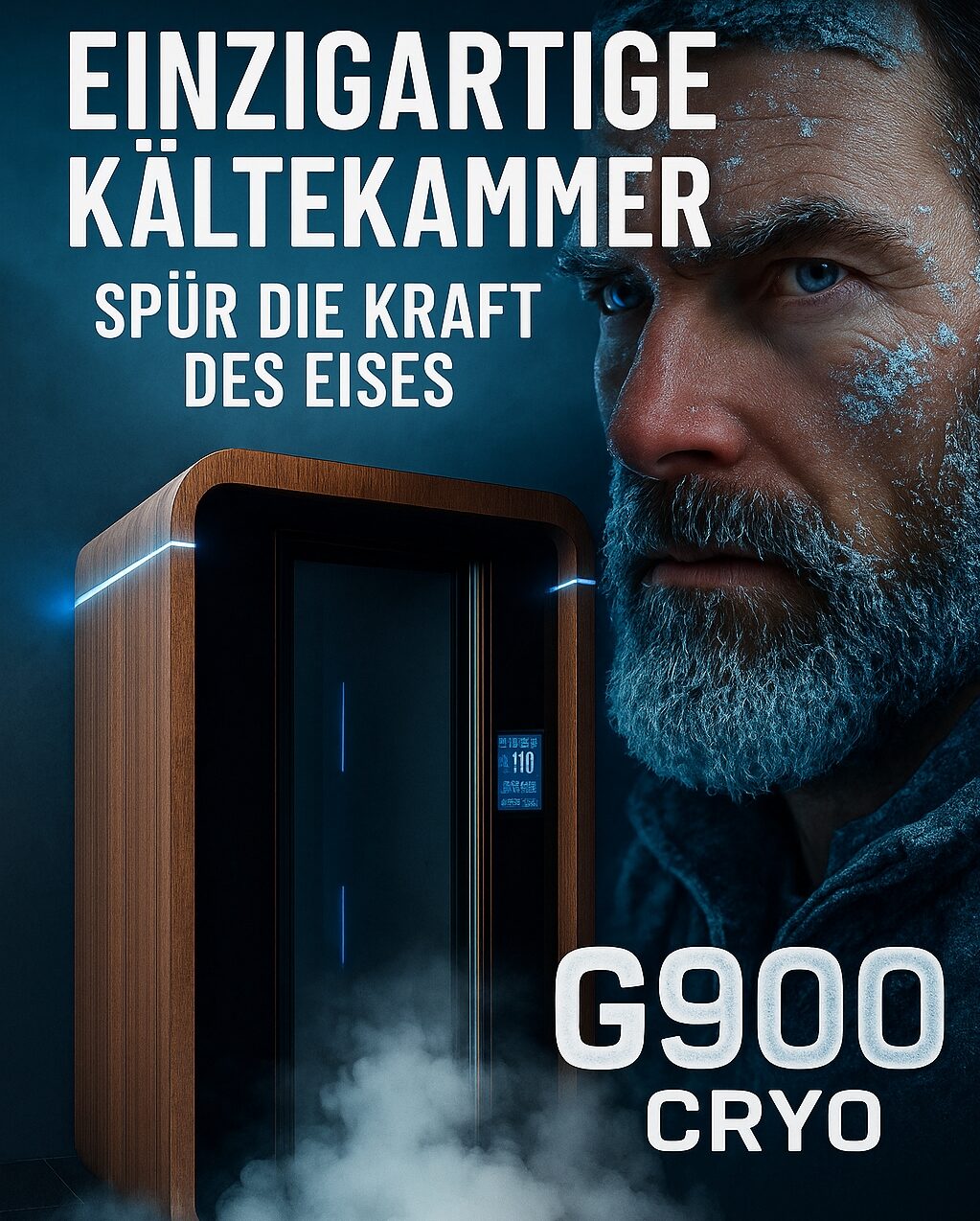 Einzigartige Kältekammer - Spür die Kraft des Eises!