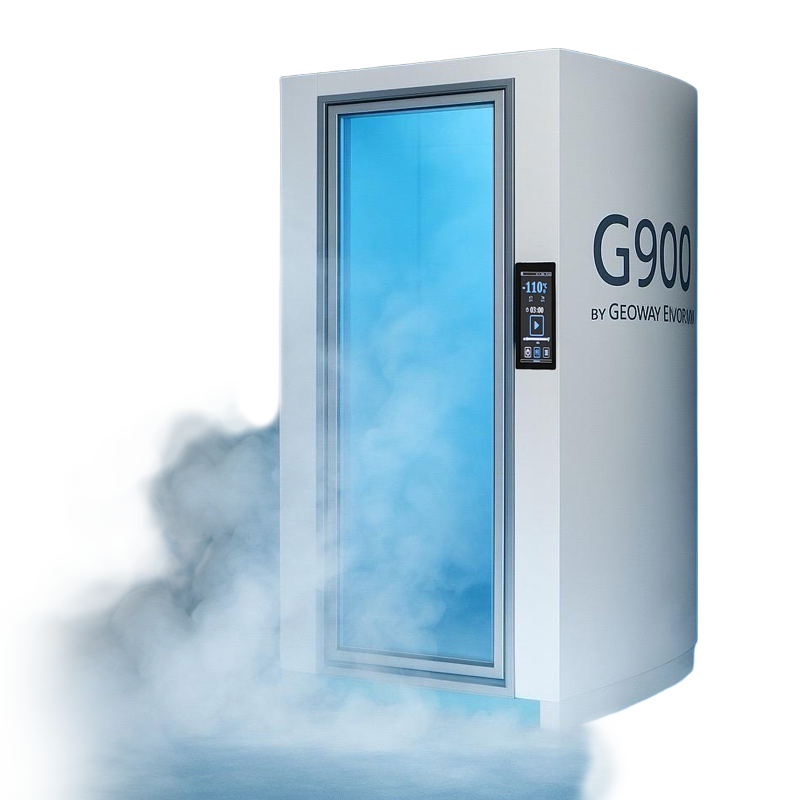 Kältekammer G900 CRYO ist eine hochmoderne Ganzkörper-Kältekammer